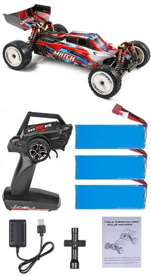 Shcong Wltoys 104001 RC Car with 3 battery RTR