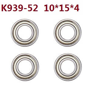 Shcong Wltoys 104001 RC Car accessories list spare parts bearing 10*15*4 K939-52