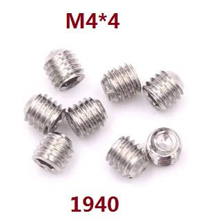 Shcong Wltoys 104001 RC Car accessories list spare parts machine screw M4*4 1940 - Click Image to Close