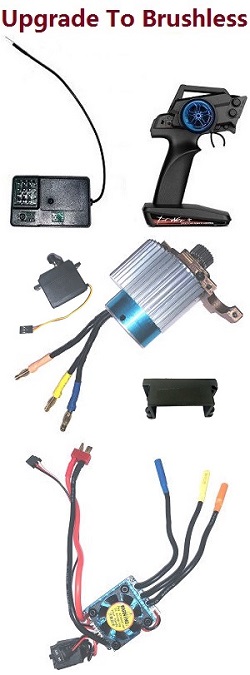 Shcong Wltoys 104001 RC Car accessories list spare parts total brushless motor kit