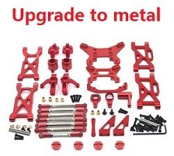 Wltoys XK 104002 10-IN-1 upgrade to metal kit Red