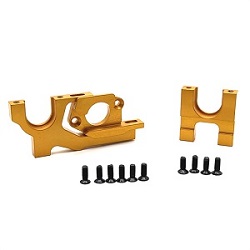 Wltoys XK 104001 adjustable motor fixing base and reduction gear fixing seat Gold - Click Image to Close