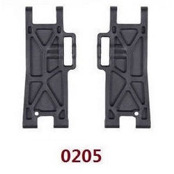 Shcong Wltoys XK 104009 RC Car accessories list spare parts bigfoot front lower arm assembly 0205 1573 Black