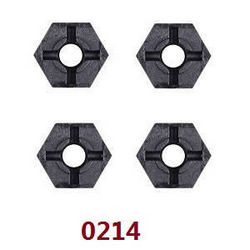 Shcong Wltoys XK 104009 RC Car accessories list spare parts hexagon adapter 0214 - Click Image to Close