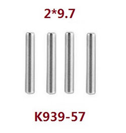 Shcong Wltoys XK 104009 RC Car accessories list spare parts axle fixed bar 2*9.7 K939-57 - Click Image to Close