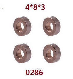 Shcong Wltoys XK 104009 RC Car accessories list spare parts bearing 4pcs 4*8*3 0286 - Click Image to Close