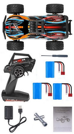 Shcong Wltoys XK 104009 RC Car with 3 battery. RTR