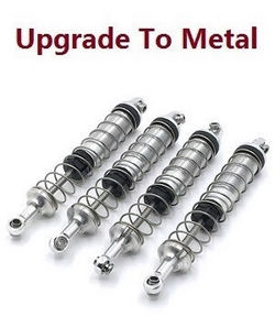 Wltoys XK 104019 shock absorber assembly upgrade to metal (Silver)