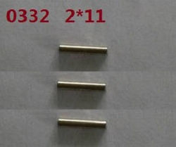 Shcong Wltoys 10428-A2 RC Car accessories list spare parts small iron bar 2*11 3pcs 0332
