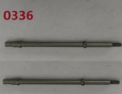 Shcong Wltoys 10428-A2 RC Car accessories list spare parts rear driving shaft 2pcs 0336