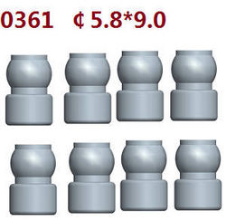 Shcong Wltoys 10428-B2 RC Car accessories list spare parts ball head 5.8*9.0 0361