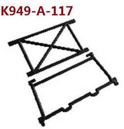 Shcong Wltoys 10428-A2 RC Car accessories list spare parts Cab support K949-a-117 - Click Image to Close