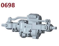 Shcong Wltoys 10428-D 10428-E RC Car accessories list spare parts Front drive wave box assembly (lithium version) 0698