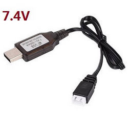Shcong Wltoys 10428-D 10428-E RC Car accessories list spare parts USB charger wire 7.4V