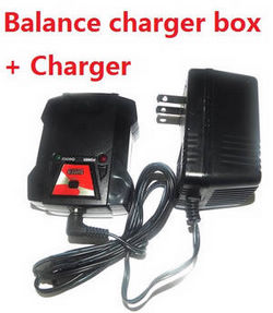 Shcong Wltoys 10428-D 10428-E RC Car accessories list spare parts balance charger box + charger