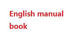 Shcong Wltoys 10428-D 10428-E RC Car accessories list spare parts English manual book
