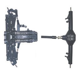 Shcong Wltoys 10428-A2 RC Car accessories list spare parts front and rear driving component (Assembled)