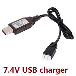 Shcong Wltoys 10428-A2 RC Car accessories list spare parts USB charger wire 7.4V