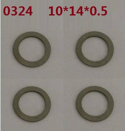 Shcong Wltoys 10428-C2 RC Car accessories list spare parts flate washers 10*14*0.5 0324 8pcs