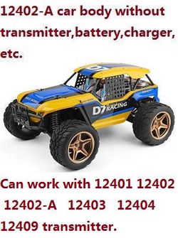 Shcong Wltoys 12402-A RC car body without transmitter,battery,charger,etc.