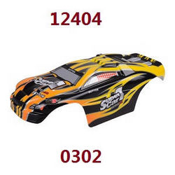 Shcong Wltoys 12401 12402 12402-A 12403 12404 RC Car accessories list spare parts car shell (For 12404) 0302