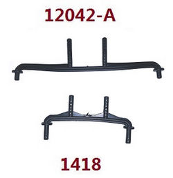 Shcong Wltoys 12401 12402 12402-A 12403 12404 RC Car accessories list spare parts front and rear car shell support 1418 for 12402-A