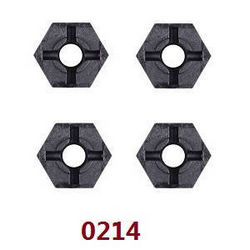 Shcong Wltoys 12401 12402 12402-A 12403 12404 RC Car accessories list spare parts hexagon combiner 0214