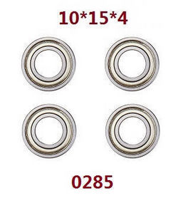 Shcong Wltoys 12401 12402 12402-A 12403 12404 RC Car accessories list spare parts bearing 10*15*4 4pcs 0285