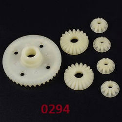 Shcong Wltoys 12401 12402 12402-A 12403 12404 RC Car accessories list spare parts differential gear set