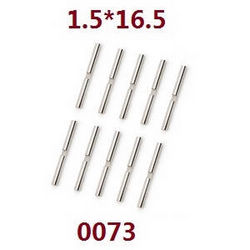 Shcong Wltoys 124012 124011 RC Car accessories list spare parts differential small metal bar shaft 1.5*16.5 0073