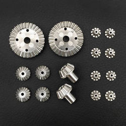Shcong Wltoys 124012 124011 RC Car accessories list spare parts total differential gears and driving gears (color 1)