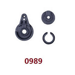 Shcong Wltoys 124012 124011 RC Car accessories list spare parts steering gear swing arm components 0989