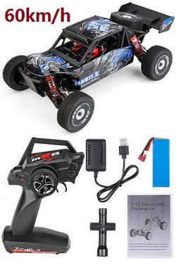 Shcong Wltoys 124018 RC Car with 1 battery RTR