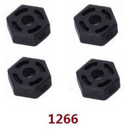 Shcong Wltoys XK 144010 RC Car accessories list spare parts hexagon adapter 1266 - Click Image to Close