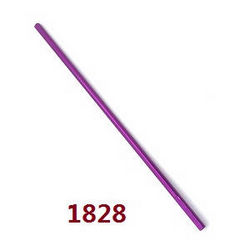 Shcong Wltoys 124018 RC Car accessories list spare parts main drving shaft Metal Purple 1828