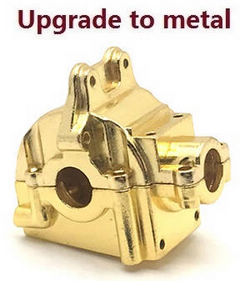 Shcong Wltoys 144002 RC Car accessories list spare parts wave box Metal Gold - Click Image to Close