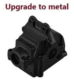 Shcong Wltoys XK 144010 RC Car accessories list spare parts wave box Metal Black - Click Image to Close