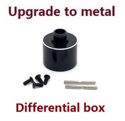 Shcong Wltoys 124018 RC Car accessories list spare parts upgrade to metal differential case