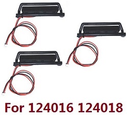 Shcong Wltoys 124018 RC Car accessories list spare parts accessories list spare parts LED light set 3pcs