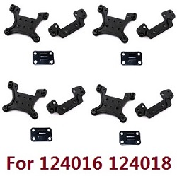 Shcong Wltoys 124016 RC Car accessories list spare parts shock absorber board (Plastic) 1856 4sets