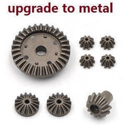 Shcong Wltoys 124017 RC Car accessories list spare parts differential gears set 16pcs