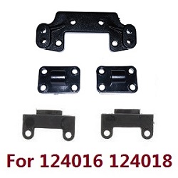 Shcong Wltoys 124018 RC Car accessories list spare parts rear shock board and small fixed set