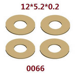 Shcong Wltoys 124016 RC Car accessories list spare parts small ring 12*5.2*0.2 0066 - Click Image to Close