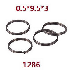 Shcong Wltoys 124017 RC Car accessories list spare parts universal drive shaft spring 1286 - Click Image to Close