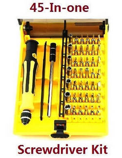 Shcong Wltoys 124016 RC Car accessories list spare parts 45-in-one A set of boutique screwdriver