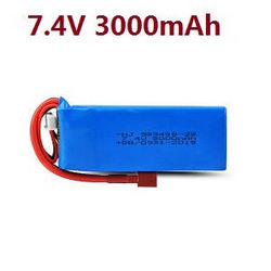 Shcong Wltoys 124018 RC Car accessories list spare parts upgrade to 7.4v 3000mAh battery - Click Image to Close