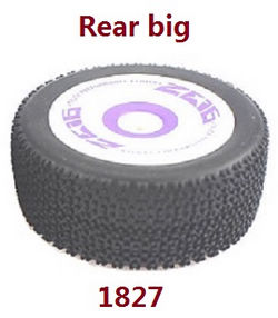 Shcong Wltoys 124019 RC Car accessories list spare parts rear big tire 1827 - Click Image to Close