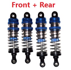 Shcong Wltoys 124019 RC Car accessories list spare parts shock absorber Blue 4pcs
