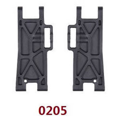 Shcong Wltoys 12409 RC Car accessories list spare parts arm as-lower front swing 0205 - Click Image to Close