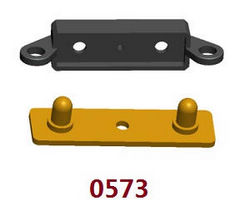 Shcong Wltoys 12409 RC Car accessories list spare parts rear lamp bracket 0573